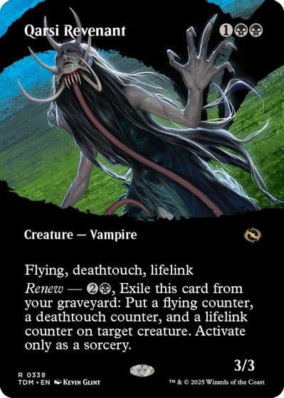 Qarsi Revenant Borderless Tarkir: Dragonstorm Magic card