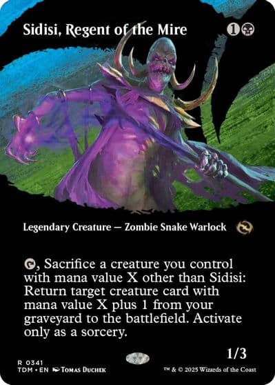 Sidisi Regent of the Mire Borderless Tarkir: Dragonstorm Magic card