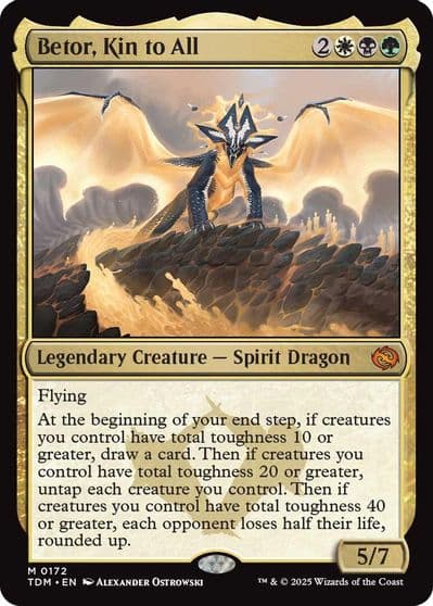 Betor Kin to All Tarkir: Dragonstorm Magic card