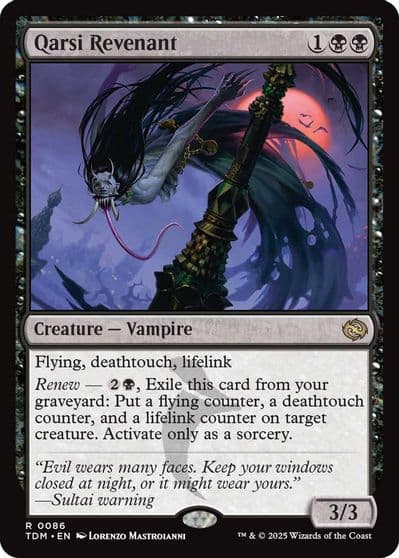 Qarsi Revenant Tarkir: Dragonstorm Magic card