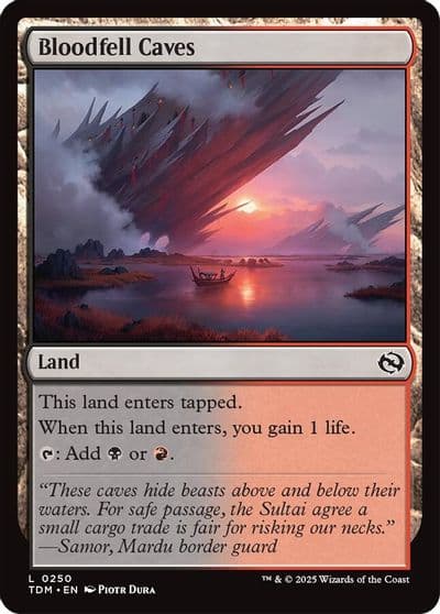 Bloodfell Caves Tarkir: Dragonstorm Magic card