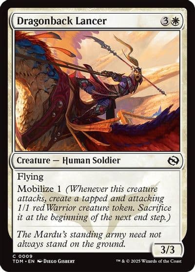 Dragonback Lancer Tarkir: Dragonstorm Magic card