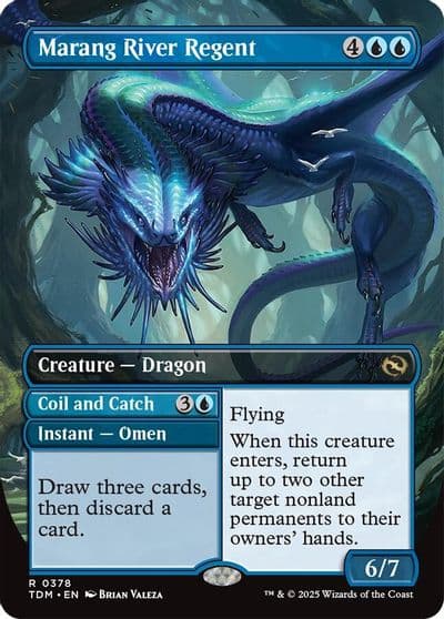 Marang River Regent Borderless Tarkir: Dragonstorm Magic card