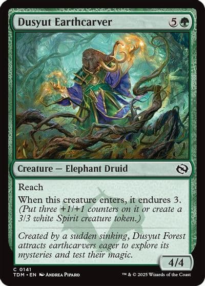 Dusyut Earthcarver Tarkir: Dragonstorm Magic card