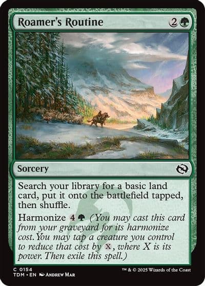 Roamers Routine Tarkir: Dragonstorm Magic card