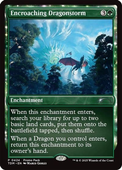 Encroaching Dragonstorm Promo Pack: Tarkir: Dragonstorm Magic card