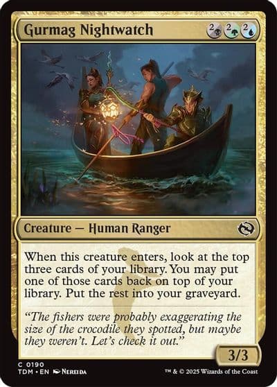 Gurmag Nightwatch Tarkir: Dragonstorm Magic card