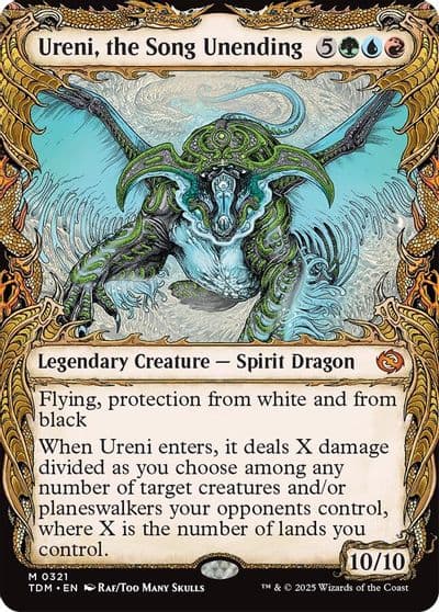 Ureni the Song Unending Showcase Tarkir: Dragonstorm Magic card