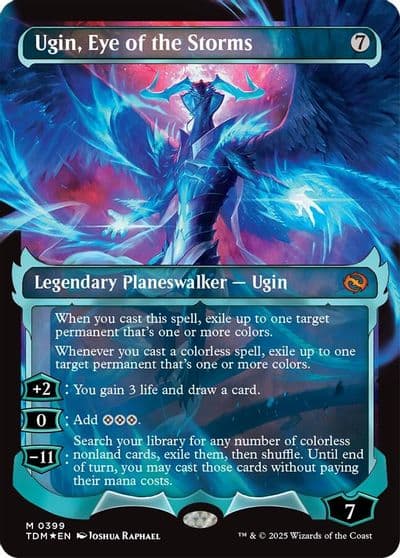 Ugin Eye of the Storms Showcase Tarkir: Dragonstorm Magic card