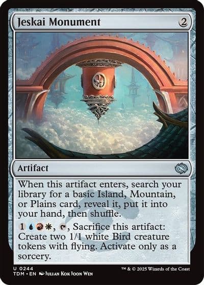 Jeskai Monument Tarkir: Dragonstorm Magic card