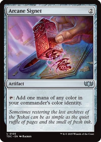 Arcane Signet Commander: Tarkir: Dragonstorm Magic card
