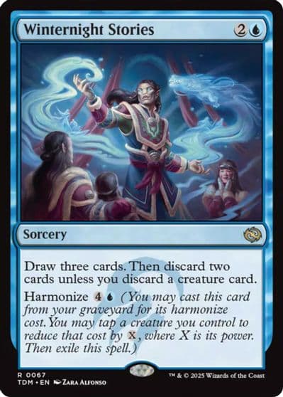 Winternight Stories Tarkir: Dragonstorm Magic card