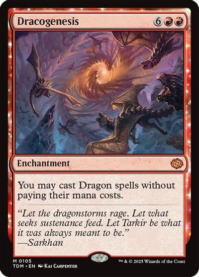 Dracogenesis Tarkir: Dragonstorm Magic card