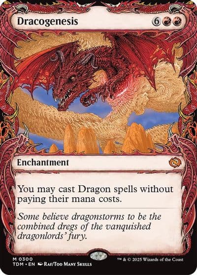Dracogenesis 0300 Showcase Tarkir: Dragonstorm Magic card