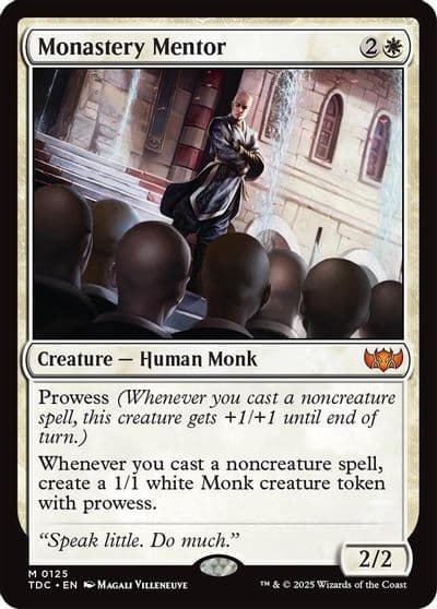 Monastery Mentor Commander: Tarkir: Dragonstorm Magic card