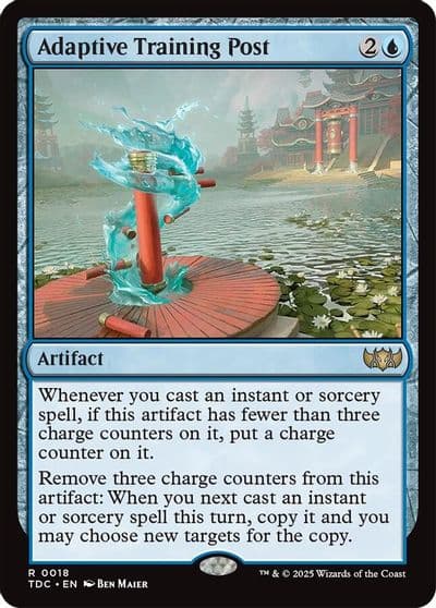 Adaptive Training Post Commander: Tarkir: Dragonstorm Magic card