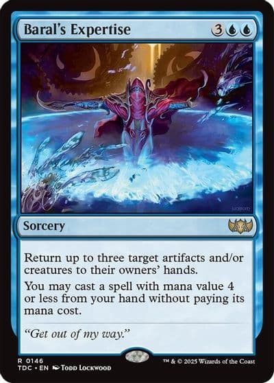 Barals Expertise Commander: Tarkir: Dragonstorm Magic card