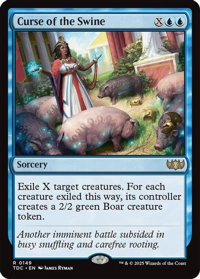 Curse of the Swine Commander: Tarkir: Dragonstorm Magic card