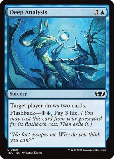 Deep Analysis Commander: Tarkir: Dragonstorm Magic card