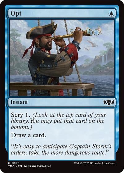 Opt Commander: Tarkir: Dragonstorm Magic card