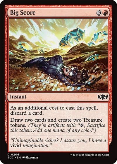 Big Score Commander: Tarkir: Dragonstorm Magic card