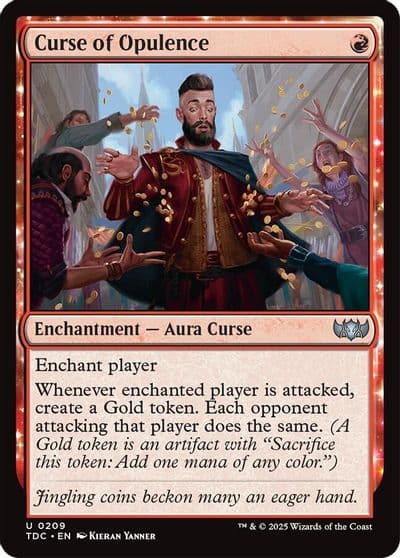 Curse of Opulence Commander: Tarkir: Dragonstorm Magic card
