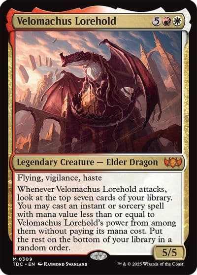 Velomachus Lorehold Commander: Tarkir: Dragonstorm Magic card