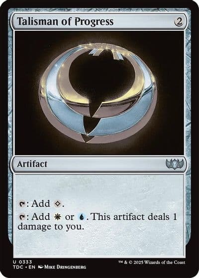 Talisman of Progress Commander: Tarkir: Dragonstorm Magic card