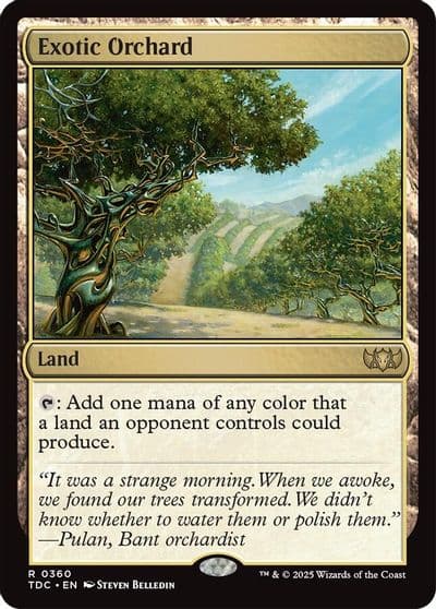 Exotic Orchard Commander: Tarkir: Dragonstorm Magic card