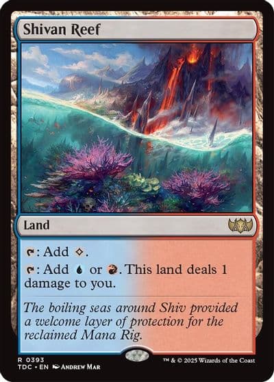 Shivan Reef Commander: Tarkir: Dragonstorm Magic card