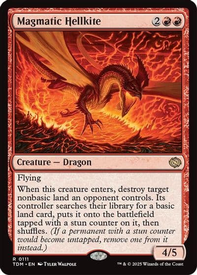 Magmatic Hellkite Tarkir: Dragonstorm Magic card