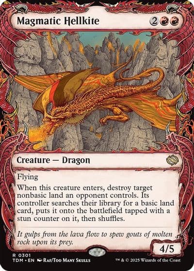 Magmatic Hellkite Showcase Tarkir: Dragonstorm Magic card