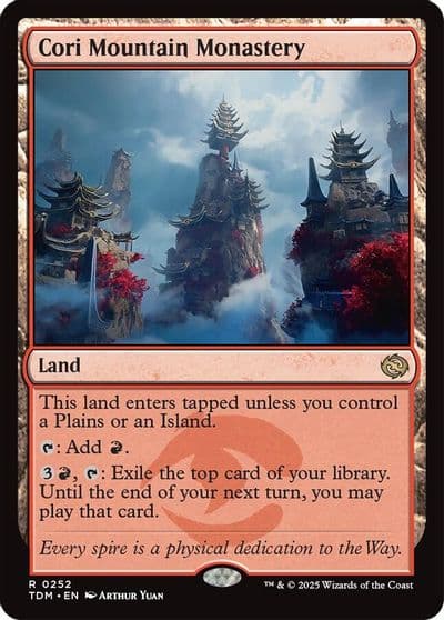 Cori Mountain Monastery Tarkir: Dragonstorm Magic card