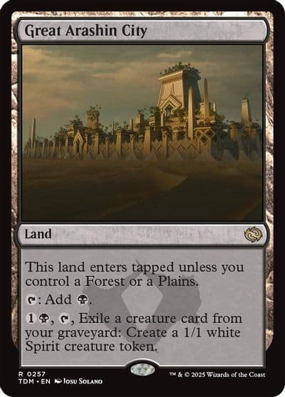 Great Arashin City Tarkir: Dragonstorm Magic card