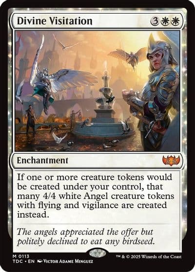 Divine Visitation Commander: Tarkir: Dragonstorm Magic card