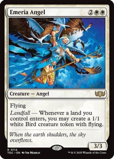 Emeria Angel Commander: Tarkir: Dragonstorm Magic card