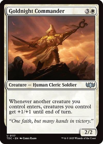Goldnight Commander Commander: Tarkir: Dragonstorm Magic card