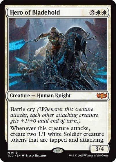 Hero of Bladehold Commander: Tarkir: Dragonstorm Magic card