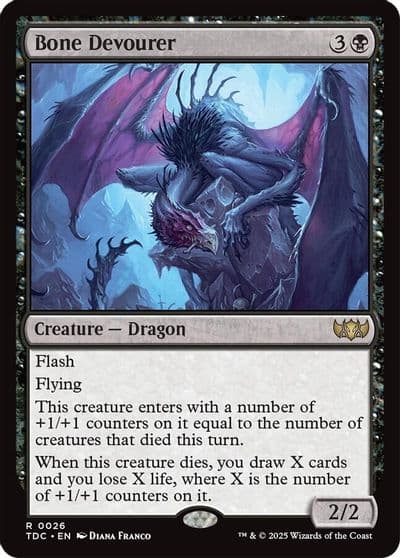 Bone Devourer Commander: Tarkir: Dragonstorm Magic card