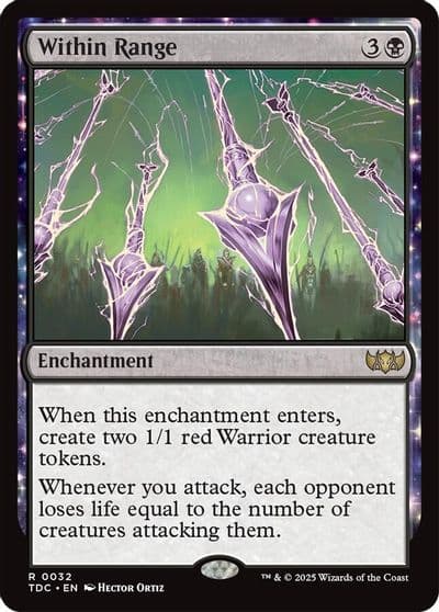 Within Range Commander: Tarkir: Dragonstorm Magic card