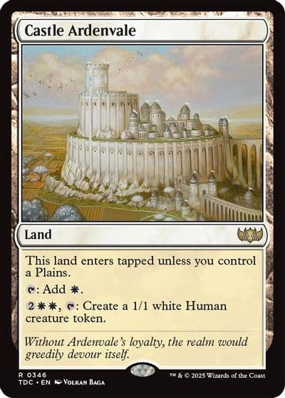 Castle Ardenvale Commander: Tarkir: Dragonstorm Magic card