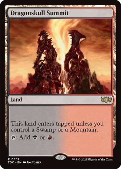 Dragonskull Summit Commander: Tarkir: Dragonstorm Magic card