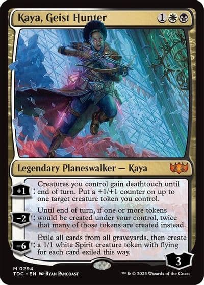 Kaya Geist Hunter Commander: Tarkir: Dragonstorm Magic card