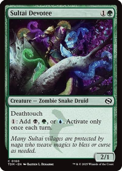 Sultai Devotee Tarkir: Dragonstorm Magic card