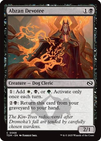 Abzan Devotee Tarkir: Dragonstorm Magic card