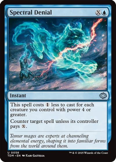Spectral Denial Tarkir: Dragonstorm Magic card