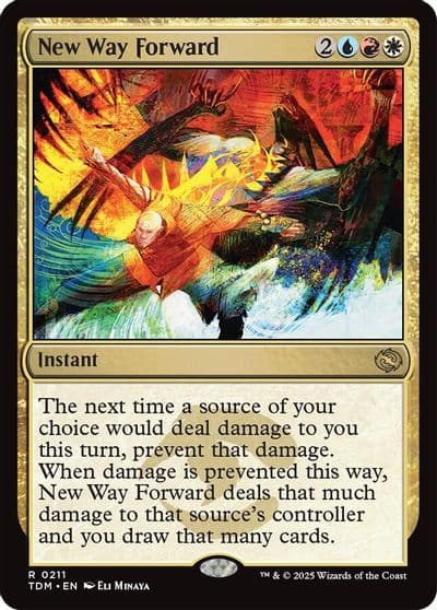 New Way Forward Tarkir: Dragonstorm Magic card