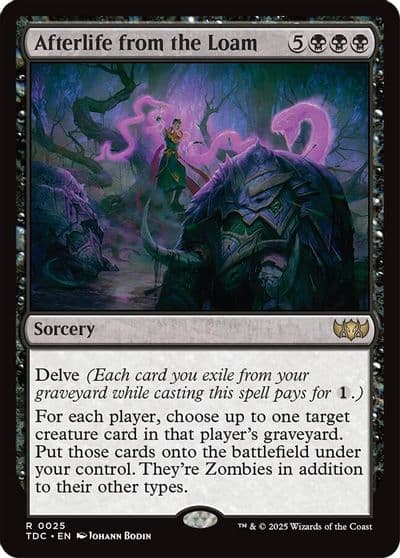 Afterlife from the Loam Commander: Tarkir: Dragonstorm Magic card