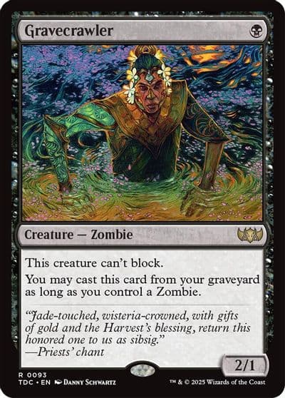 Gravecrawler Commander: Tarkir: Dragonstorm Magic card
