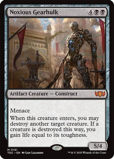 Noxious Gearhulk Commander: Tarkir: Dragonstorm Magic card